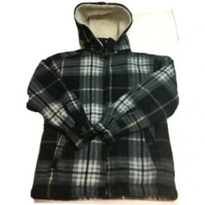 True Kids Jacket   size 8  color  black plaid